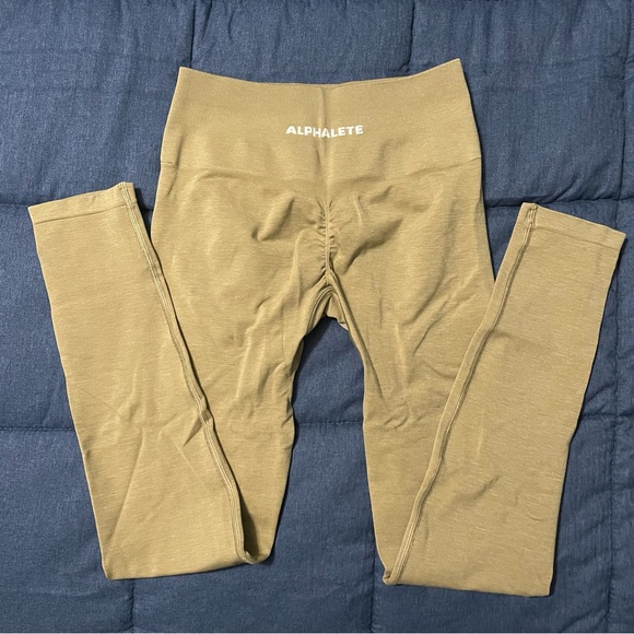 Alphalete Amplify Leggings Not Gold Size Medium - Picture 3 of 4